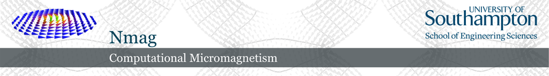 University of Southampton, nmag, Computational Micromagnetism,  logo